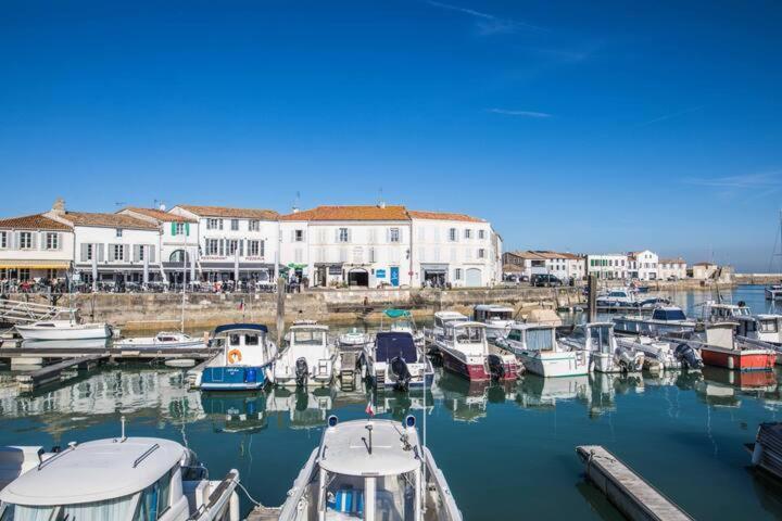 Appartement Sur L'Ilot De St Martin Au Centre Du Port Vue Exceptionnelle ! à Saint-Martin-de-Ré Extérieur photo