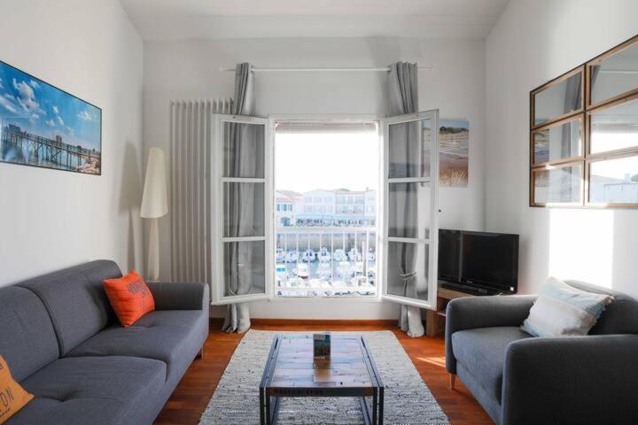 Appartement Sur L'Ilot De St Martin Au Centre Du Port Vue Exceptionnelle ! à Saint-Martin-de-Ré Extérieur photo